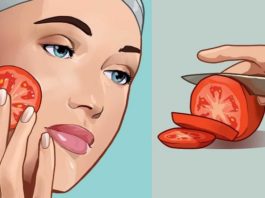 Помести кусочек помидора на лицо и подожди 1 час. С кожей произойдет удивительная перемена!